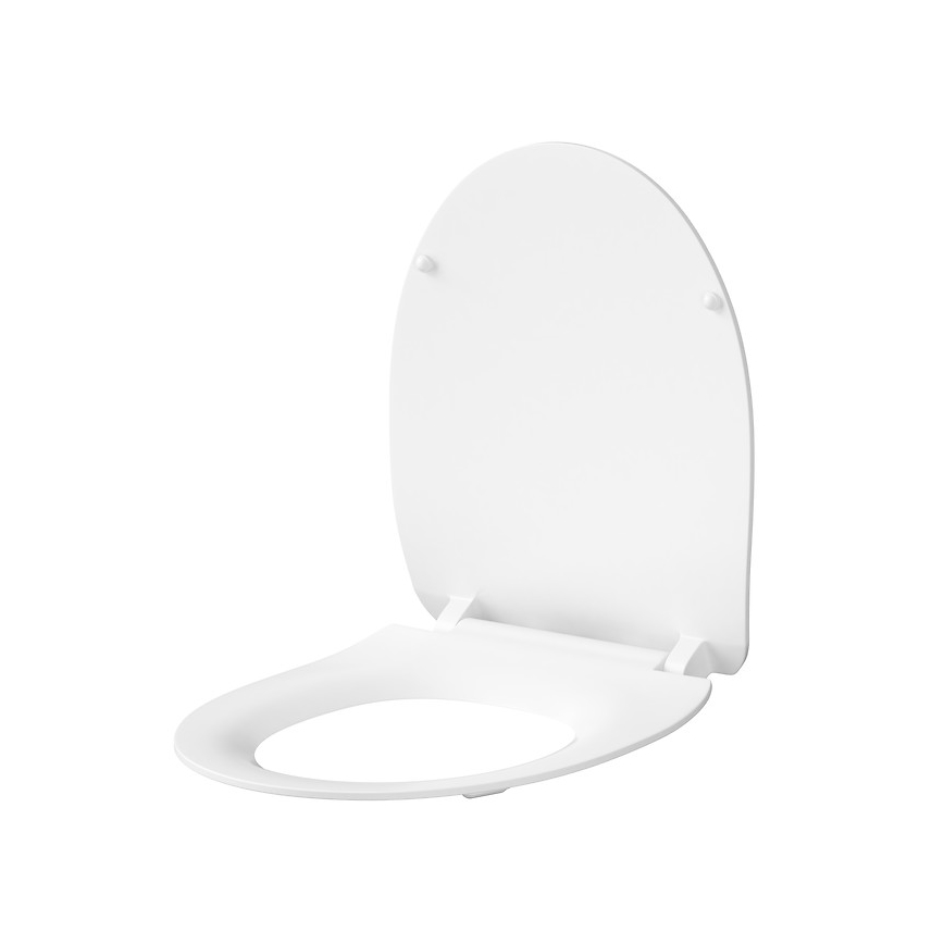 Cersanit K701-147 - Висяща тоалетна с капак SAVIO керамика/бял