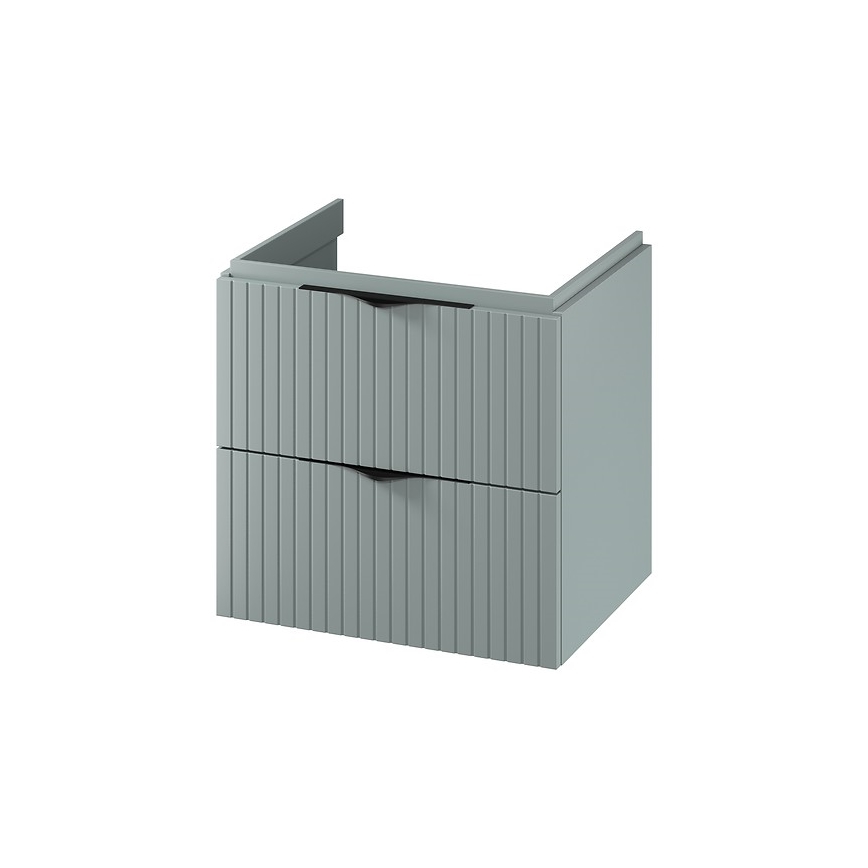 Cersanit S1015-015 - Висящ шкаф за баня под мивка TIRSO 60x45 cm, ментов цвят