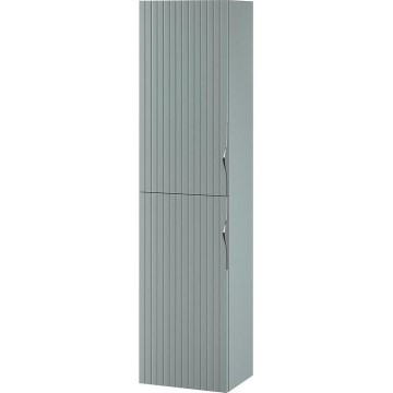 Cersanit S1015-025 - Стенен шкаф за баня TIRSO 40x160x30 см в ментов цвят