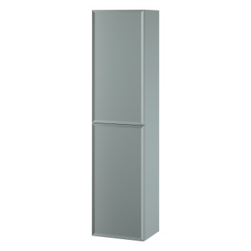 Cersanit S1021-012 - Стенен шкаф за баня MILLE 40x160x30 см в цвят мента