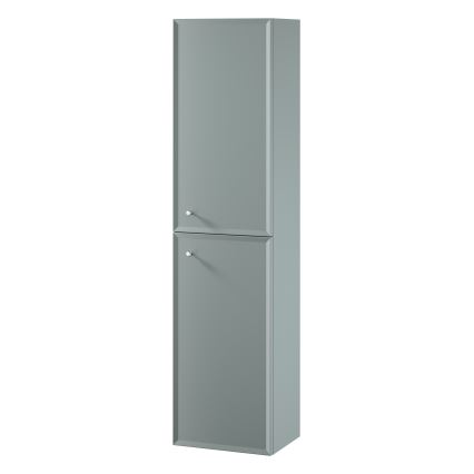 Cersanit S1021-012 - Стенен шкаф за баня MILLE 40x160x30 см в цвят мента