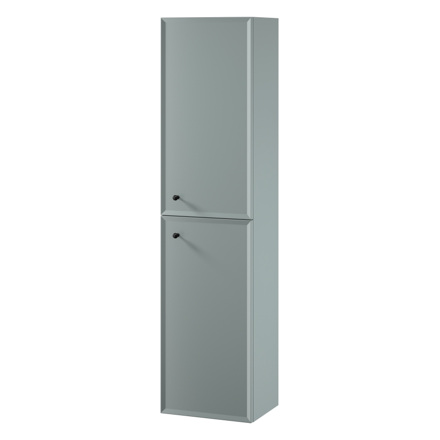 Cersanit S1021-012 - Стенен шкаф за баня MILLE 40x160x30 см в цвят мента