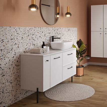 Cersanit S1022-006 - Stenen shkaf za banq MILLE 20x45 cm matov bql