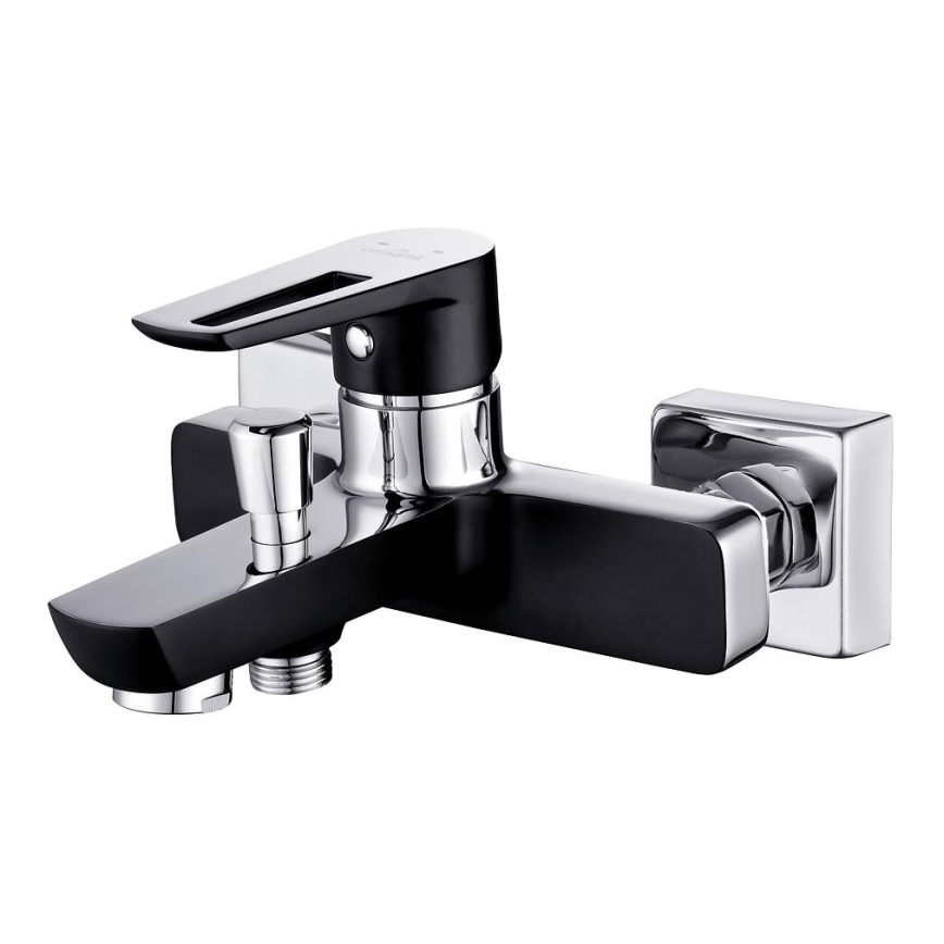 Cersanit S951-009 - Кранче за баня MILLE черен/лъскав хром