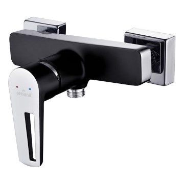 Cersanit S951-034 - Кранче за душ MILLE черен/лъскав хром