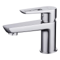 Cersanit S951-045 - Кран за мивка MILLE 13,4 см лъскав хром + сифон