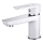Cersanit S951-047 - Кран за мивка MILLE 13,4 см бял + сифон