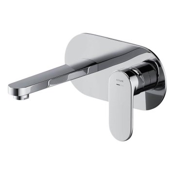 Cersanit S951-330 - Смесител за мивка за скрит монтаж CREA лъскав хром