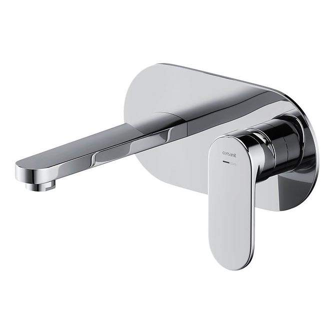 Cersanit S951-330 - Смесител за мивка за скрит монтаж CREA лъскав хром