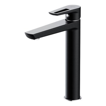 Cersanit S951-356 - Мивка смесител MILLE 27 см черен + сифон