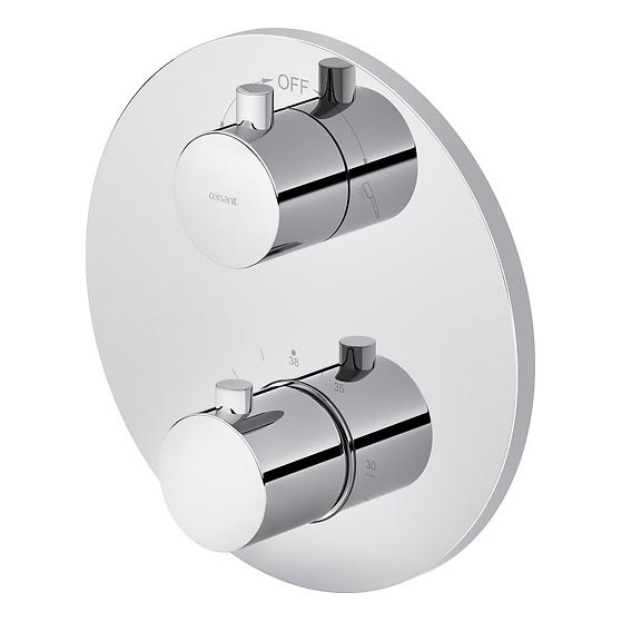 Cersanit S951-564 - Термостатичен смесител за душ за скрит монтаж ZEN лъскав хром