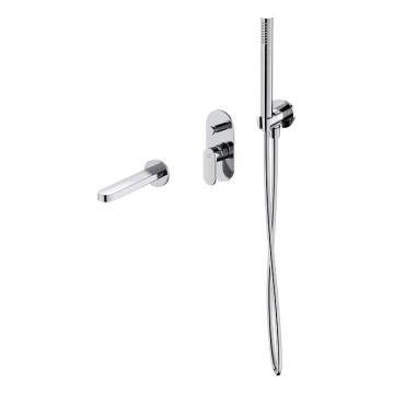 Cersanit S952-035 - Комплект за баня със скрит кран CREA лъскав хром