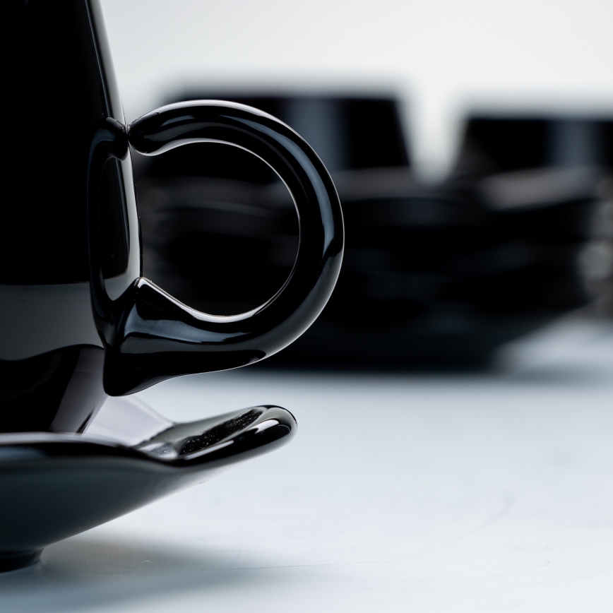 Чаен комплект черен