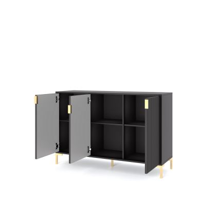 Черен комод FLOP