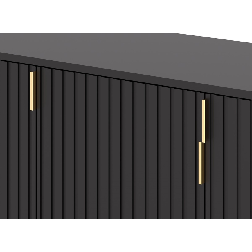 Черен комод FLOP