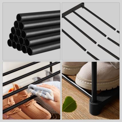 Черна обувница ALVORO