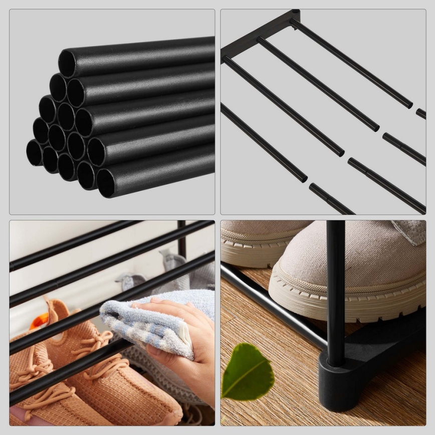 Черна обувница ALVORO