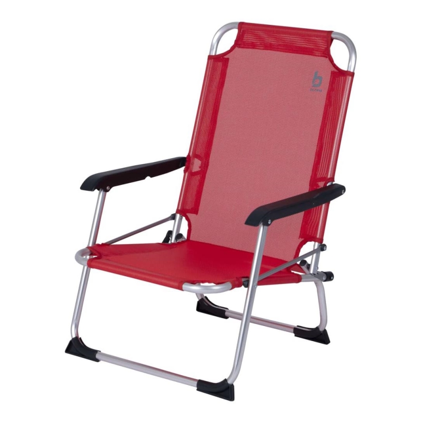 Червен сгъваем къмпинг стол