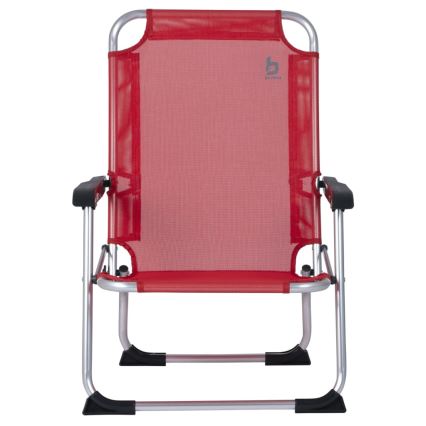 Червен сгъваем къмпинг стол