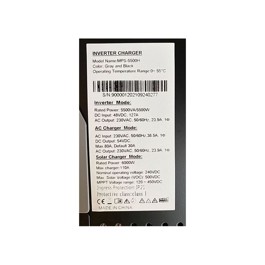 Хибриден трансформатор 6000W/48V