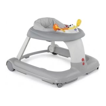 Chicco - Бебешка проходилка 1-2-3 сив