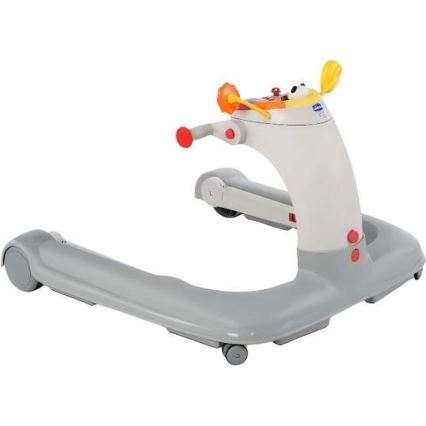 Chicco - Бебешка проходилка 1-2-3 сив