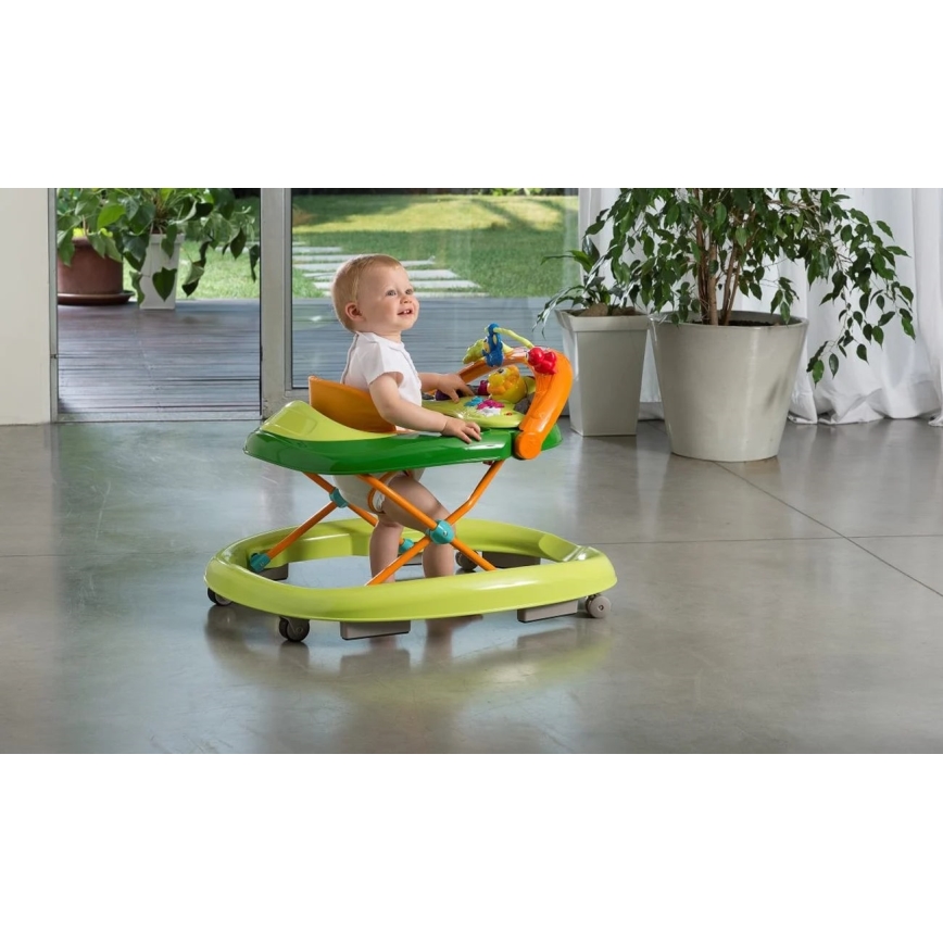 Chicco - Бебешка проходилка WALKY TALKY зелен