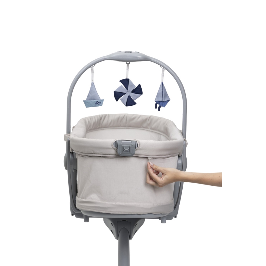 Chicco - Бебешка кошара 5в1 BABY HUG PRO бежов