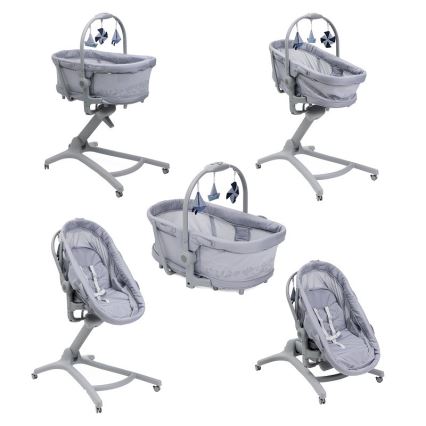 Chicco - Бебешка кошара 5в1 BABY HUG PRO сив