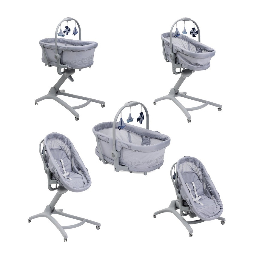 Chicco - Бебешка кошара 5в1 BABY HUG PRO сив