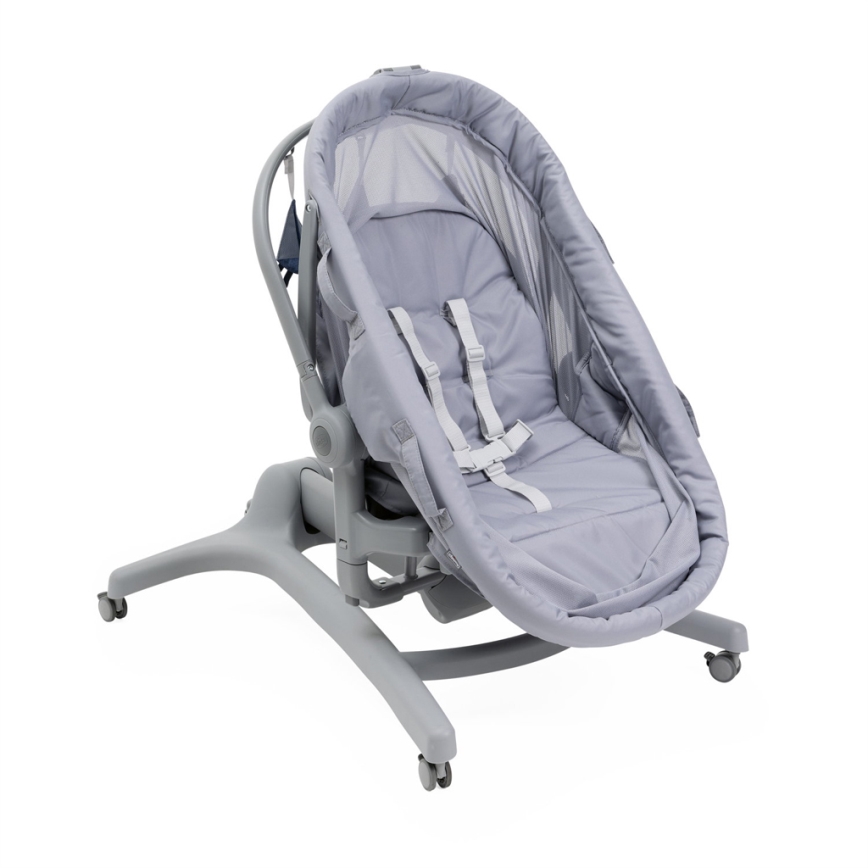 Chicco - Бебешка кошара 5в1 BABY HUG PRO сив
