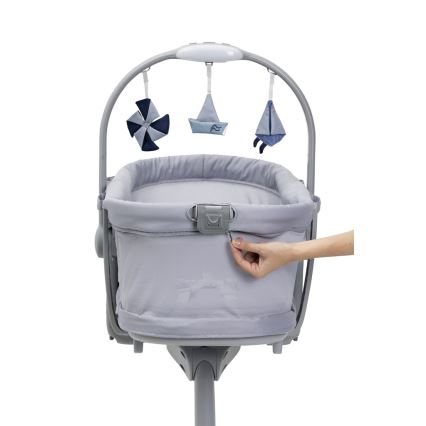 Chicco - Бебешка кошара 5в1 BABY HUG PRO сив