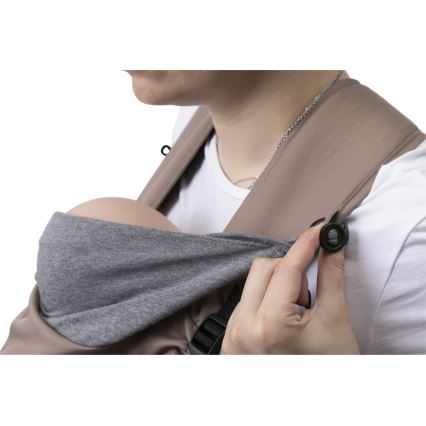 Chicco - Бебешки кош SKIN FIT кафяв