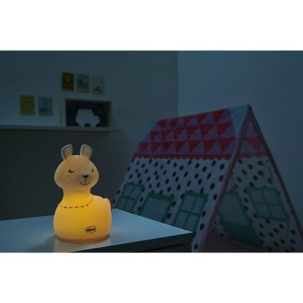 Chicco - Детска нощна лампа SWEET LIGHTS лама