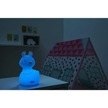 Chicco - Детска нощна лампа SWEET LIGHTS лама