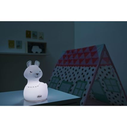 Chicco - Детска нощна лампа SWEET LIGHTS лама