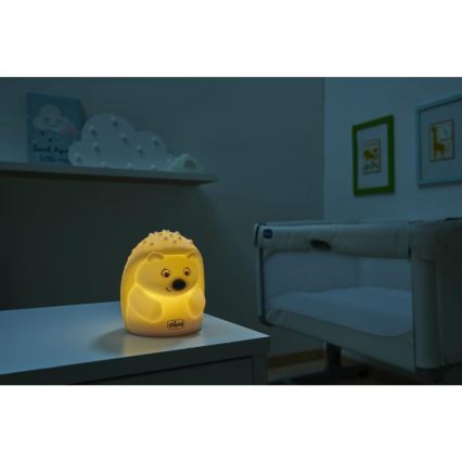 Chicco - Детска нощна лампа SWEET LIGHTS таралеж