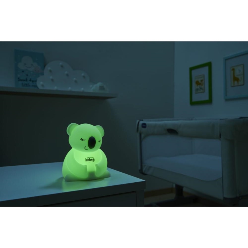 Chicco - Детска нощна лампа SWEET LIGHTS коала