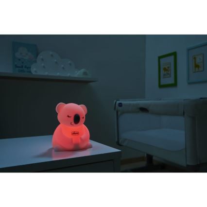 Chicco - Детска нощна лампа SWEET LIGHTS коала