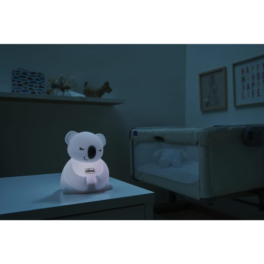 Chicco - Детска нощна лампа SWEET LIGHTS коала