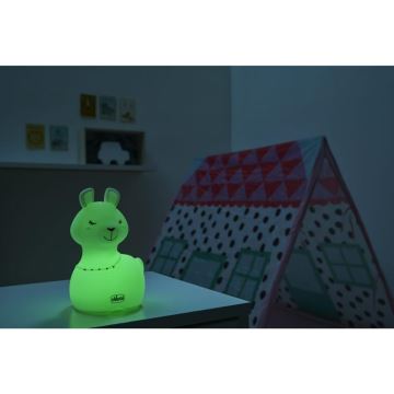 Chicco - Детска нощна лампа SWEET LIGHTS лама