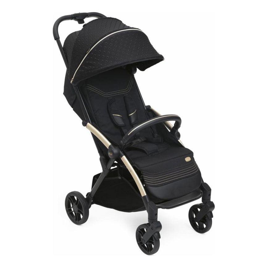 Chicco - Детска количка GOODY XPLUS Black Re_Lux Eco+