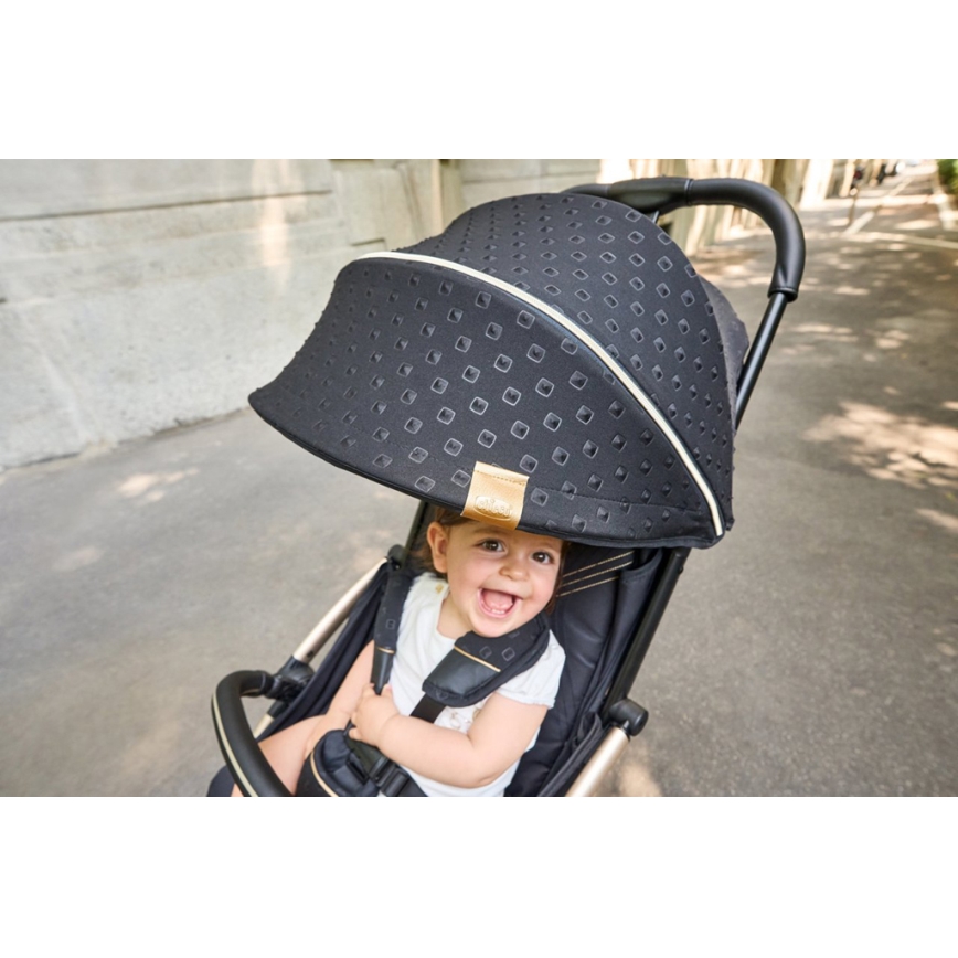 Chicco - Детска количка GOODY XPLUS Black Re_Lux Eco+