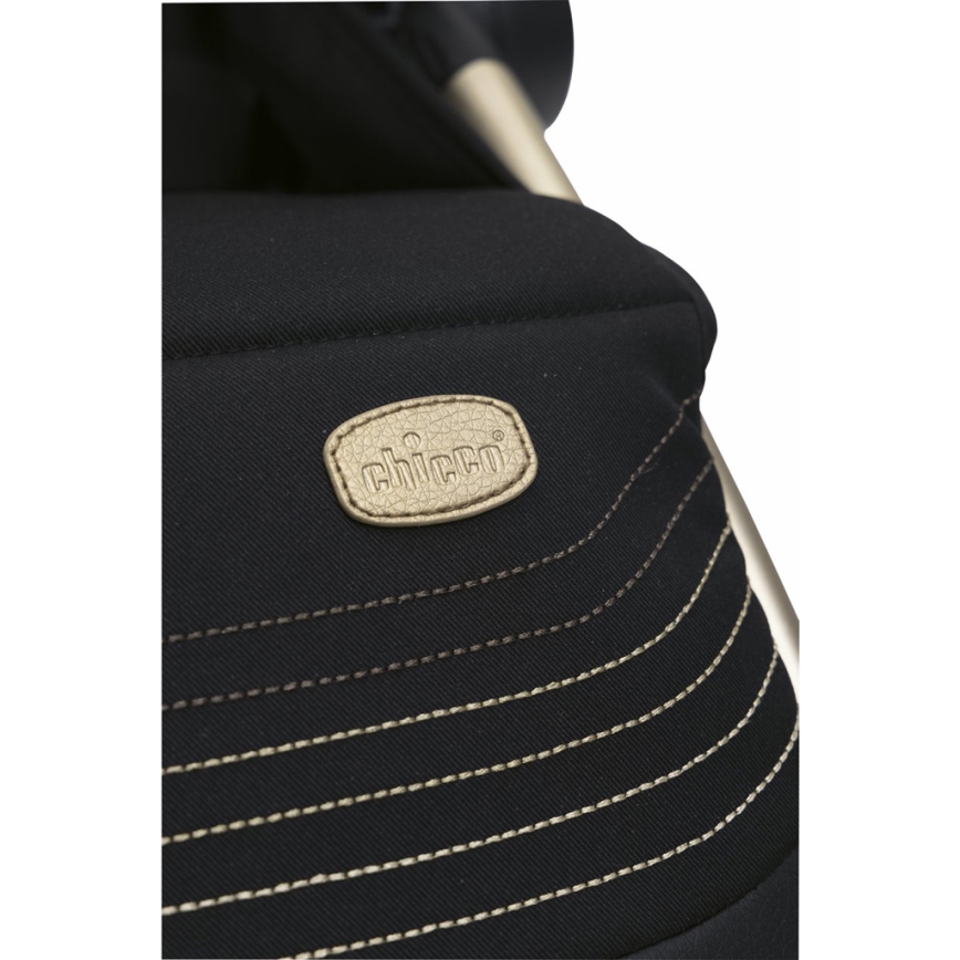 Chicco - Детска количка GOODY XPLUS Black Re_Lux Eco+
