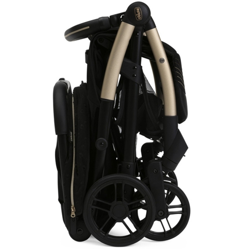 Chicco - Детска количка GOODY XPLUS Black Re_Lux Eco+