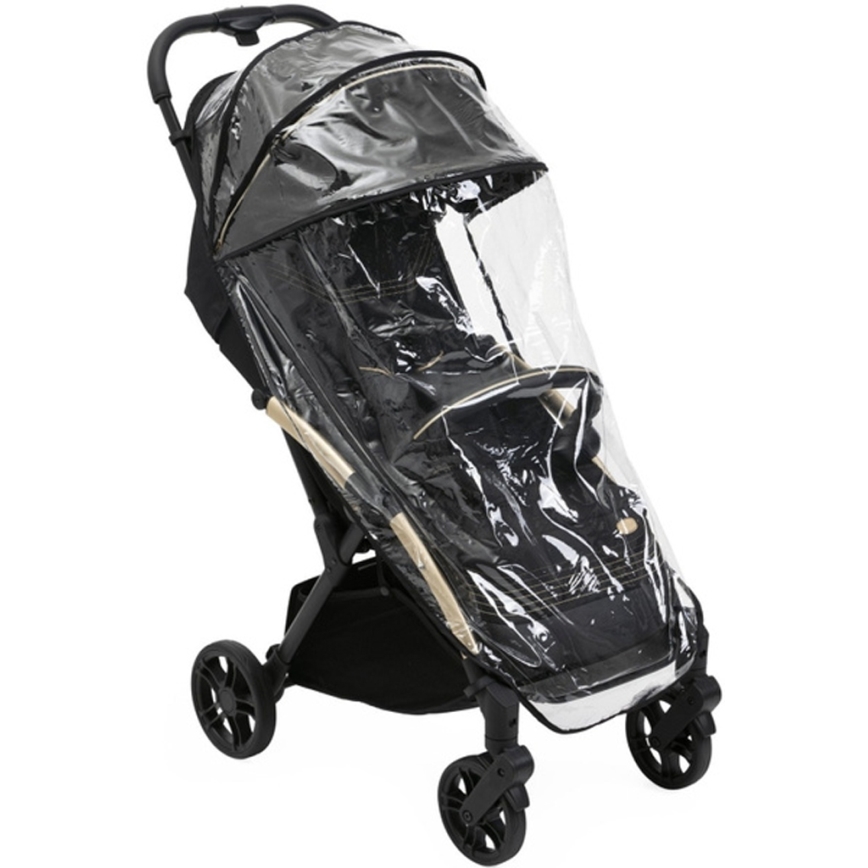Chicco - Детска количка GOODY XPLUS Black Re_Lux Eco+ + push автомобил ALL AROUND