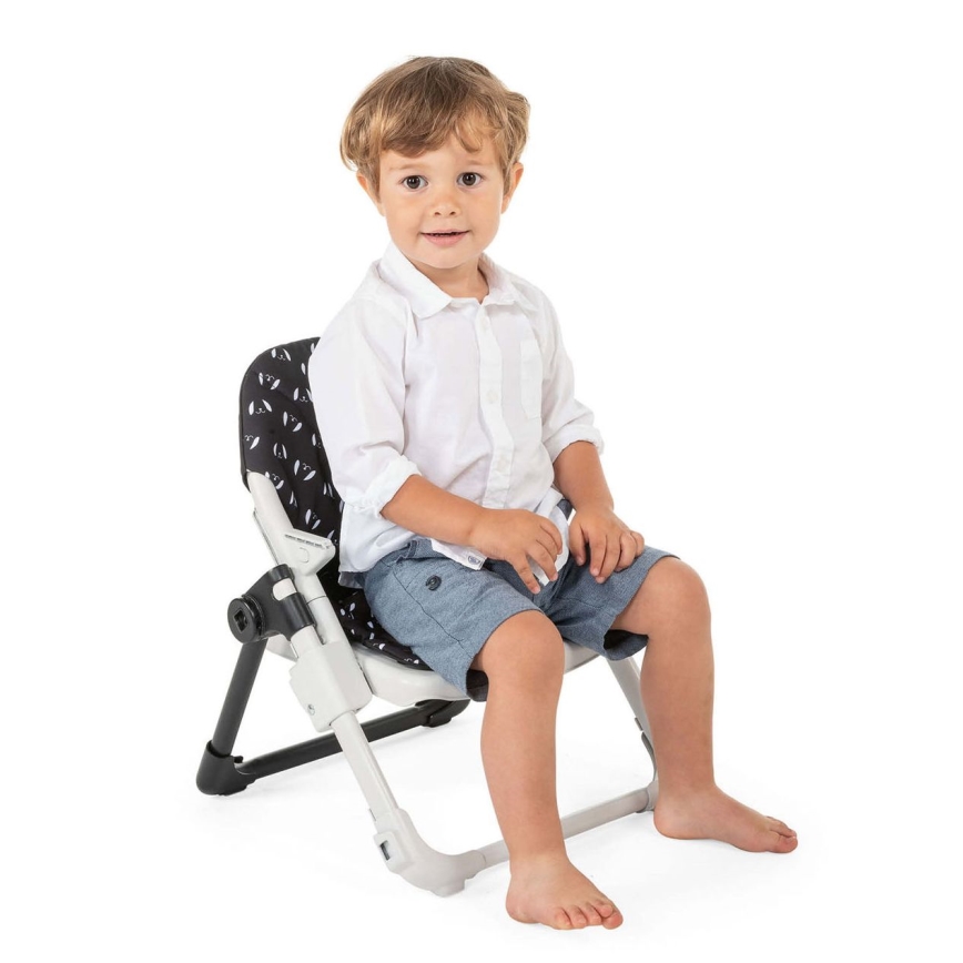 Chicco - Детски преносим стол с бустер седалка CHAIRY черен