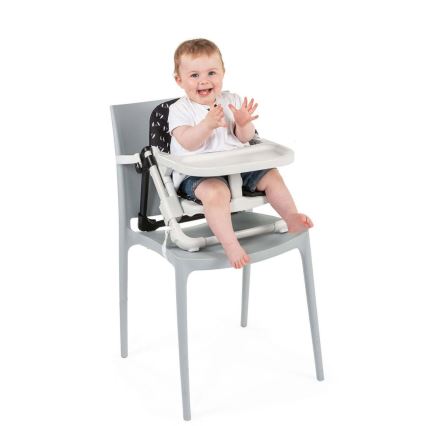 Chicco - Детски преносим стол с бустер седалка CHAIRY черен