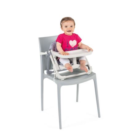 Chicco - Детски преносим стол с бустер седалка CHAIRY син