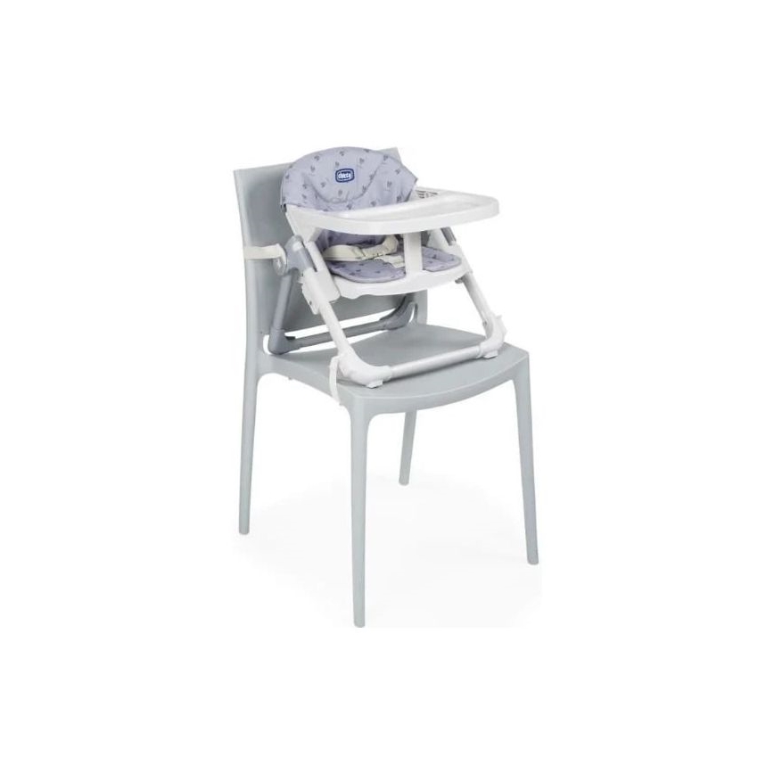 Chicco - Детски преносим стол с бустер седалка CHAIRY син